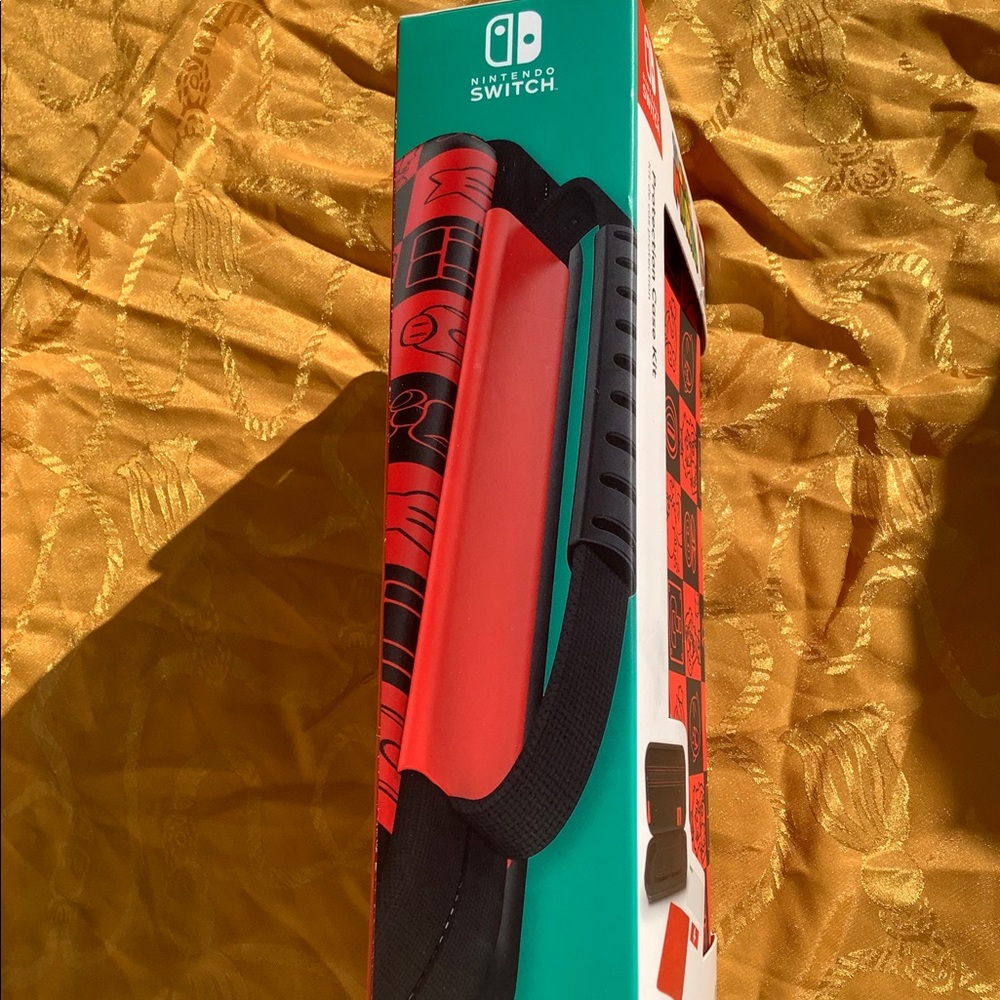 Protection Case Kit Switch Lite Mario Checkerboard - Picture 6 of 8
